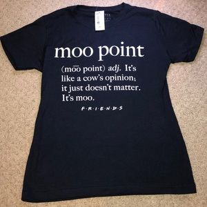 F•R•I•E•N•D•S Moo Point Tee